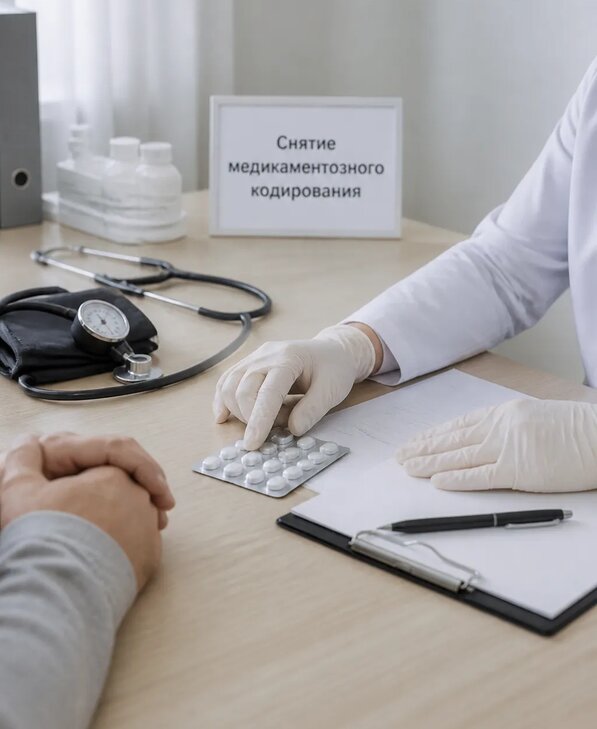 Снятие медикаментозного кодирования в Аксае от 5079 р. | Медзона