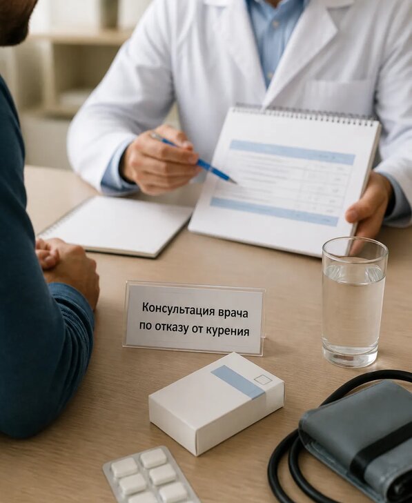 Консультация врача по отказу от курения для взрослых в Аксае